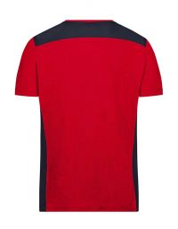 Rotes Arbeits T-Shirt Herren
